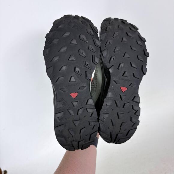 Salomon Outline GTX Hiking Sneakers Women's 6 Sage Green Lace-Up Low Top Outdoor - Picture 8 of 10